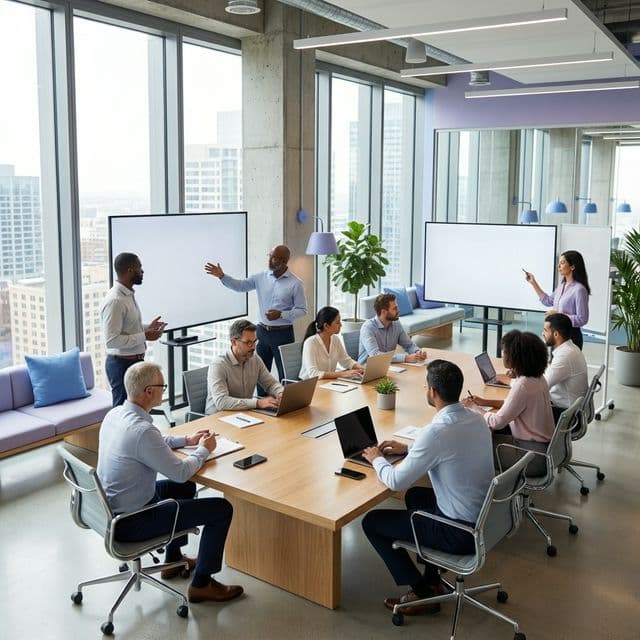 Senior Engineers Collaborating